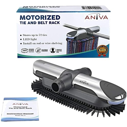 Motorized tie rack - tie,