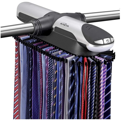 Motorized tie rack closet - motorized,