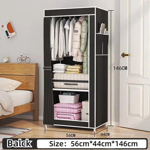 Simple wardrobe foldable - simple,