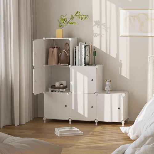 Cube storage unit with - 6-cube,