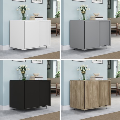 Door sliding chest cabinet - sliding,