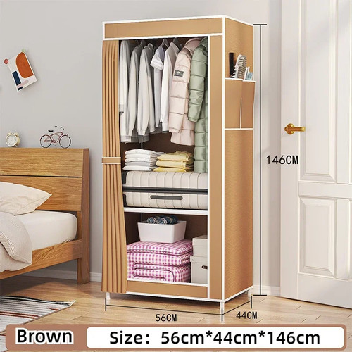 Simple wardrobe non woven - wardrobe,