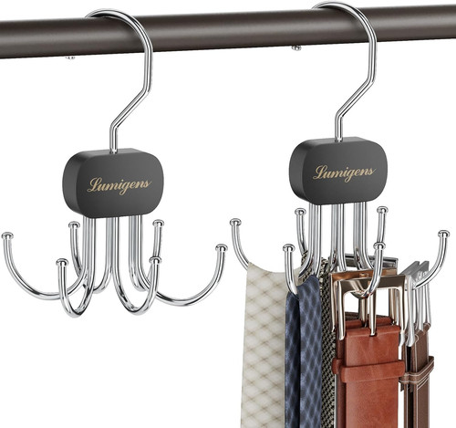 Belt organizer for closet - belt,