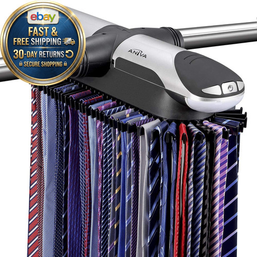 Motorized tie rack closet - motorized,