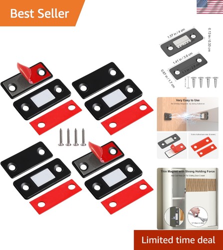 Durable black magnetic door - durable,